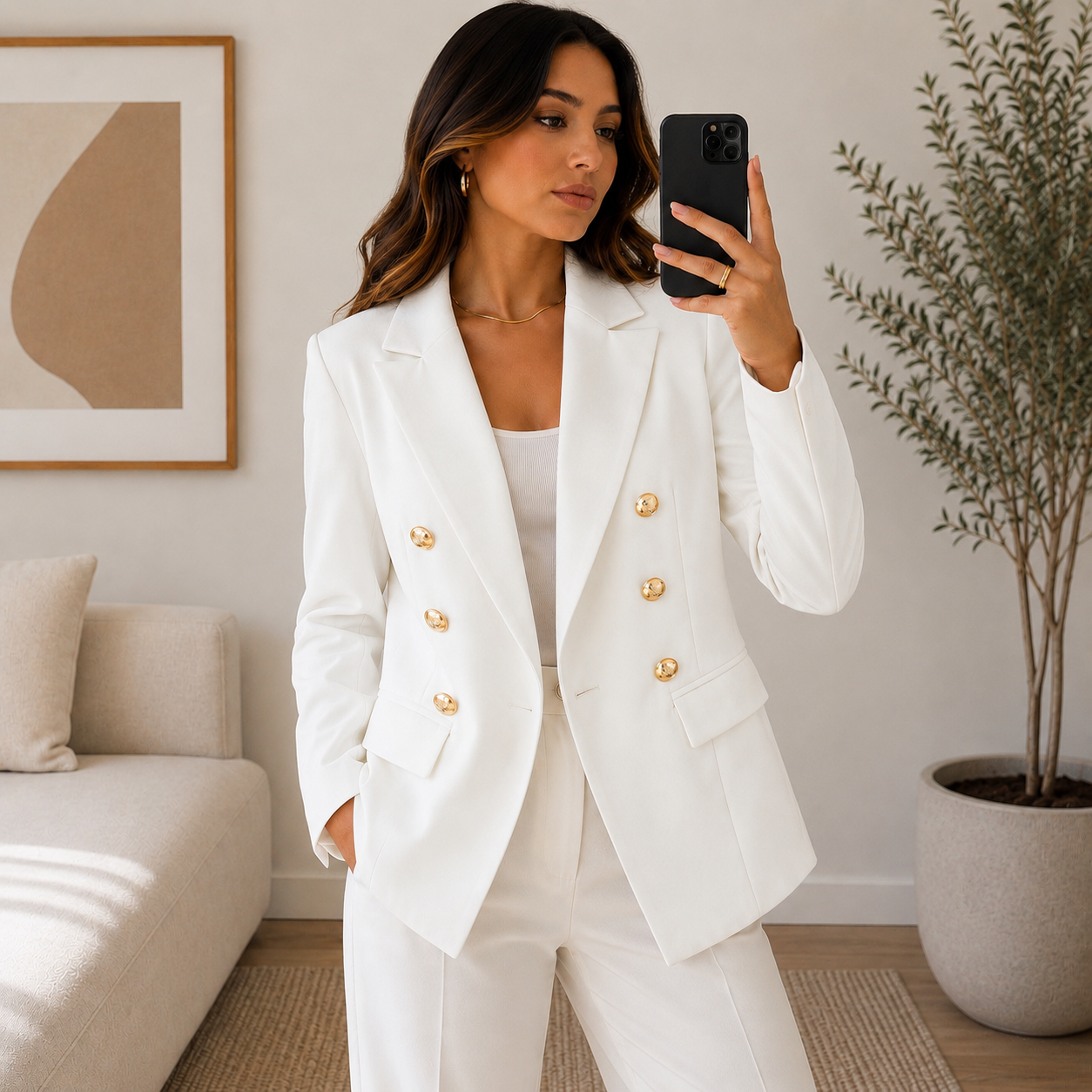 Blazer Botão Dourado