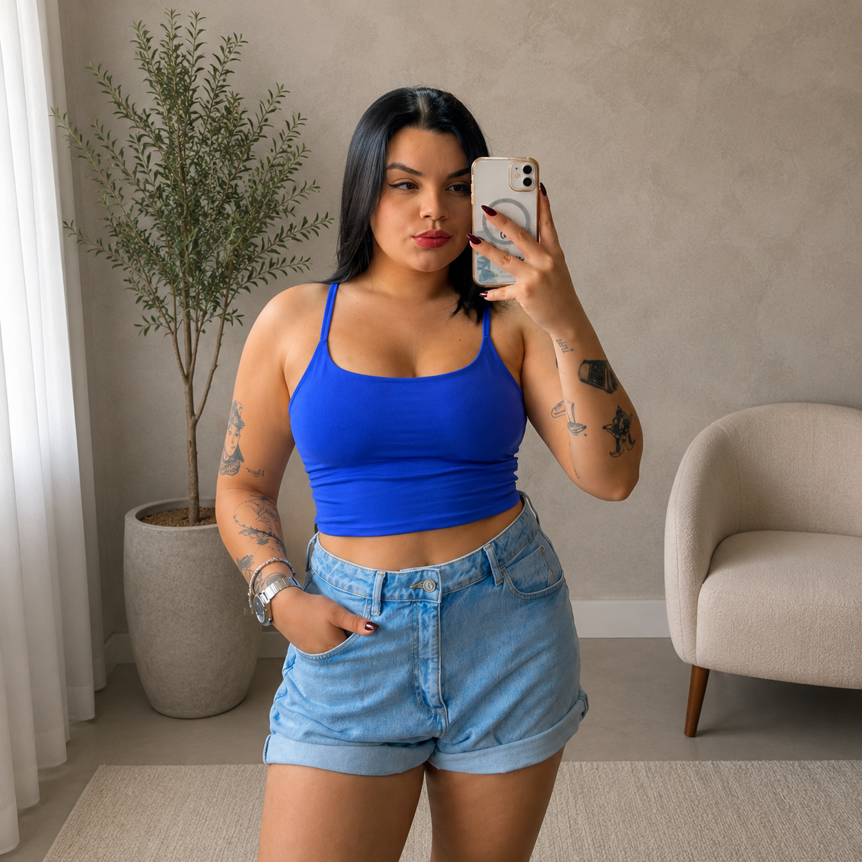 Cropped Basico Alcinha