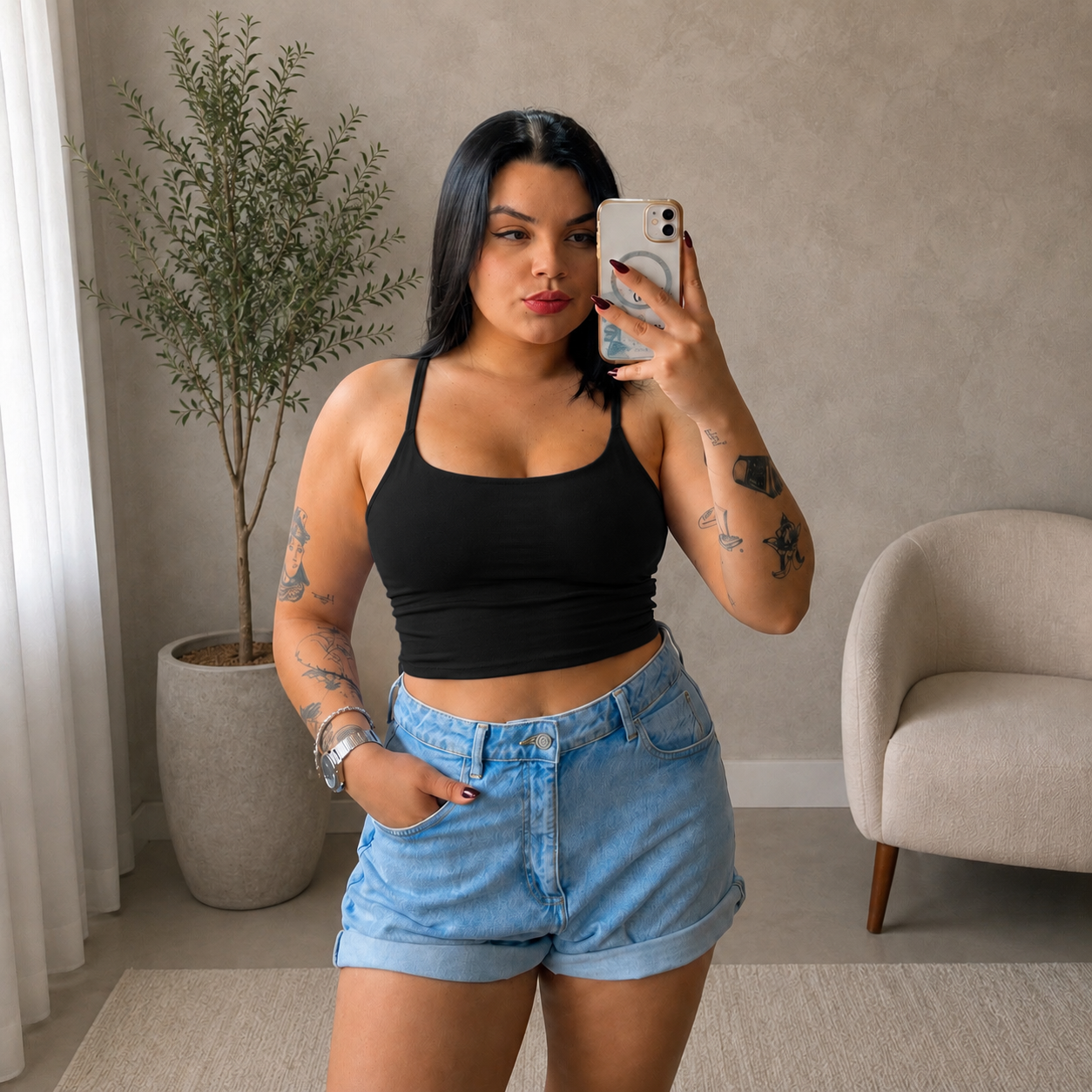 Cropped Basico Alcinha