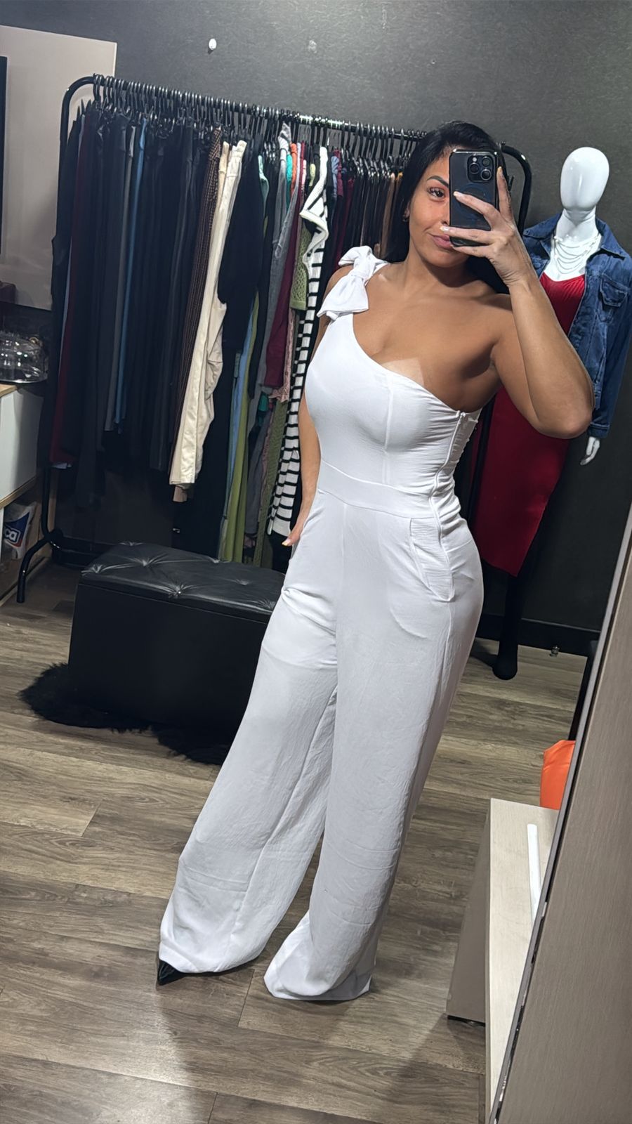 Macacão Alfaiataria Ombro Só