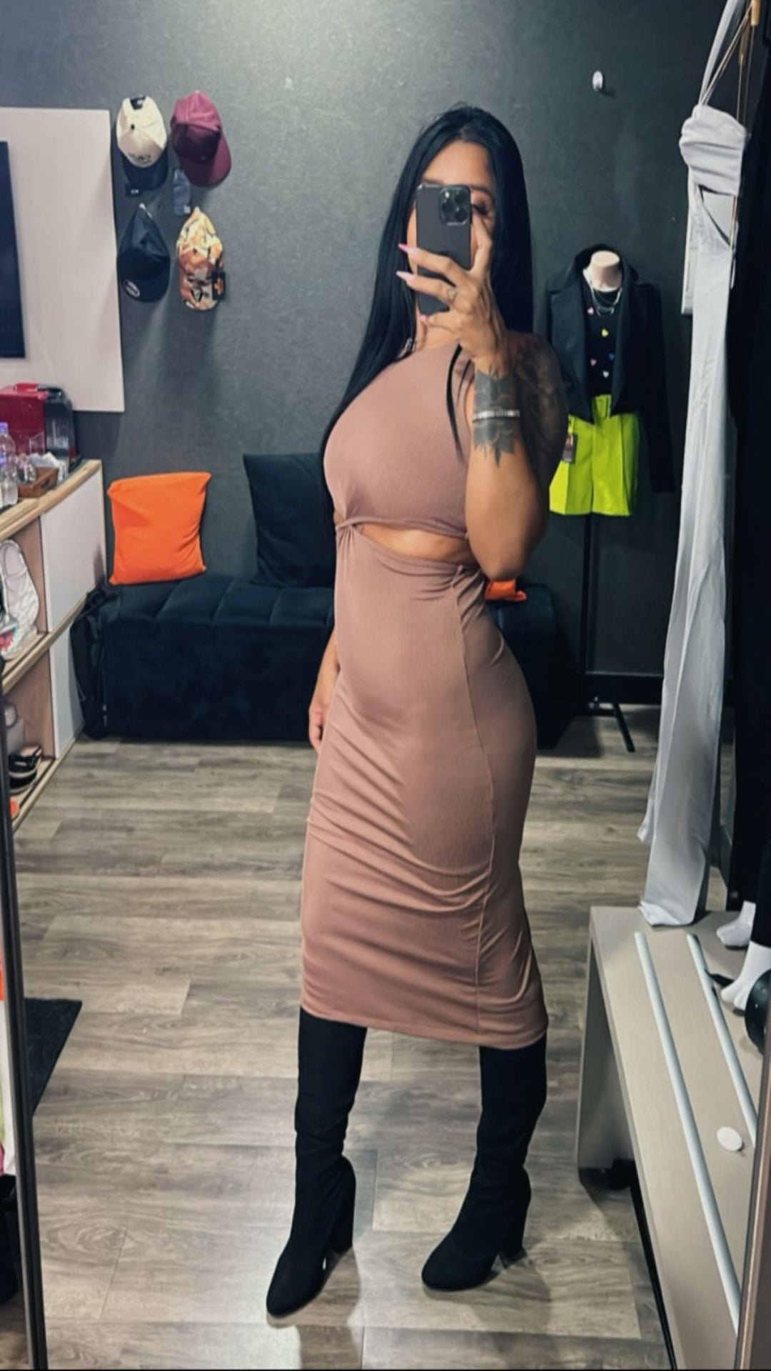 Vestido Midi Nozinho
