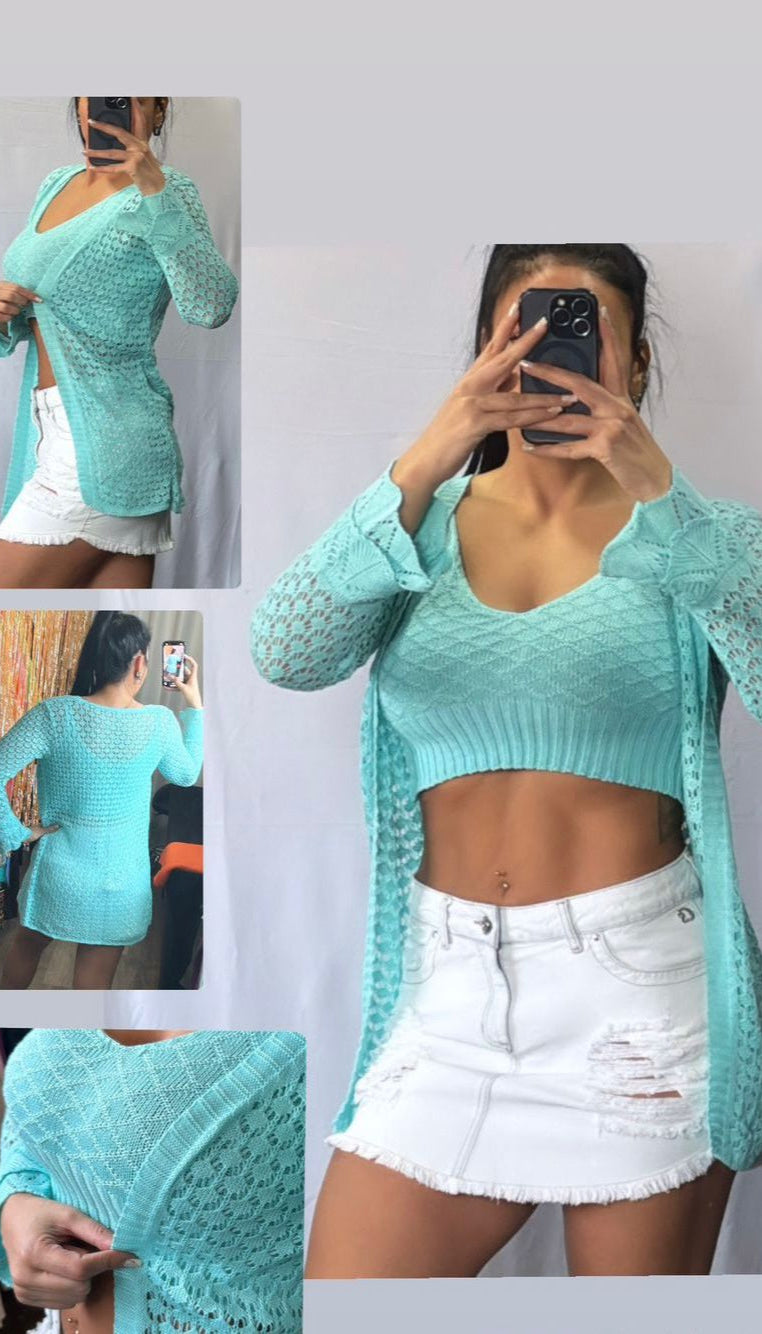 Conjunto Tricô TWIN SET