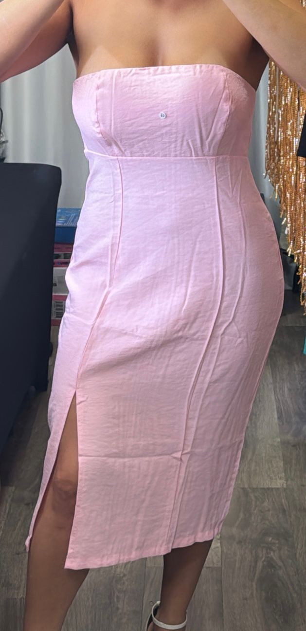 Vestido Alfaiataria Tomara Que Caia