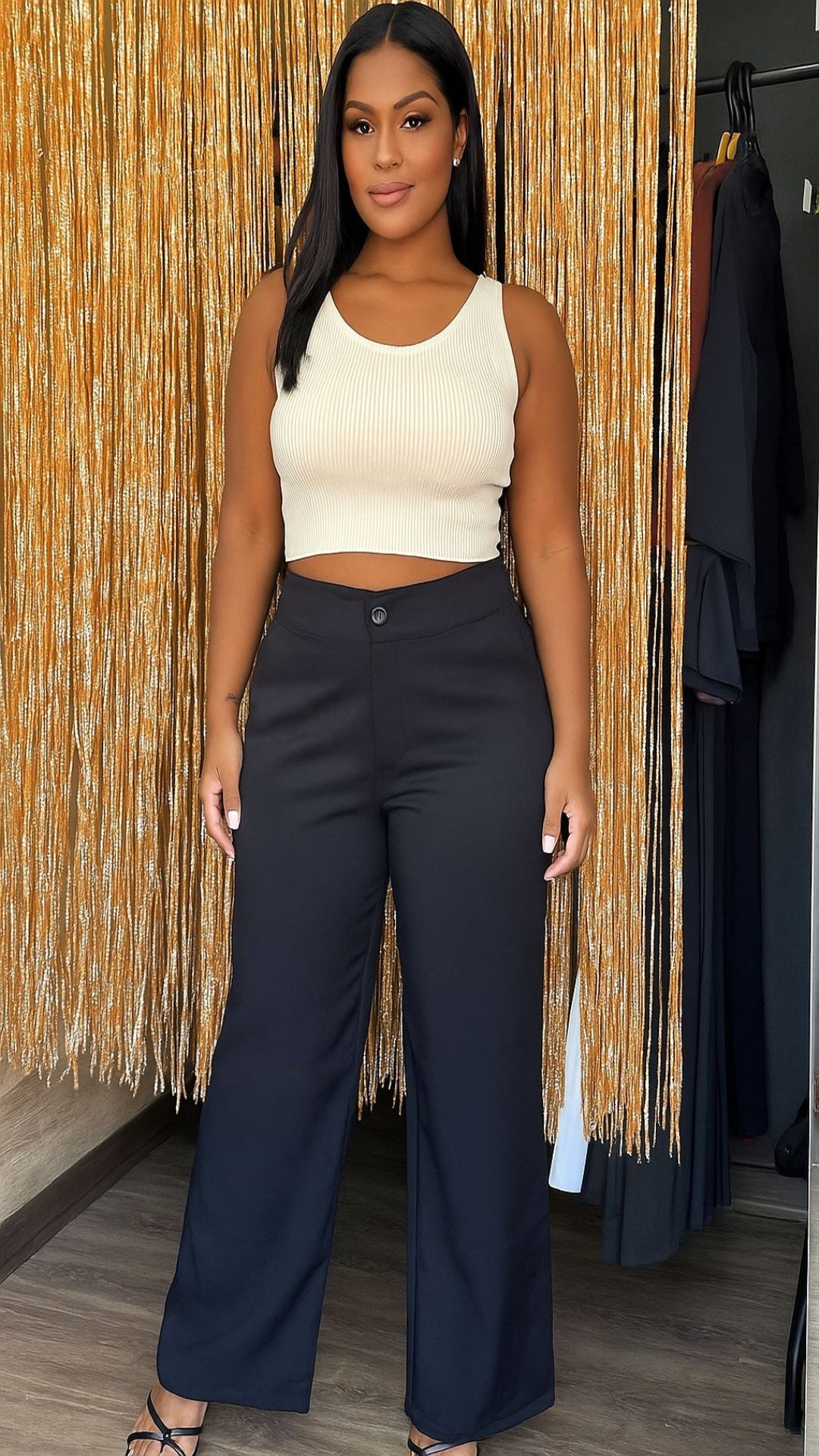 Calça Alfaiataria Com Elastico