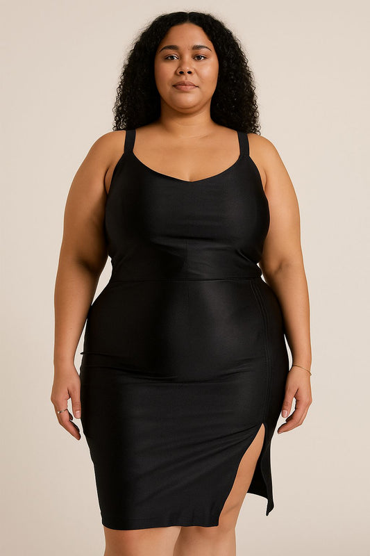 VESTIDO PRADA PLUS SIZE
