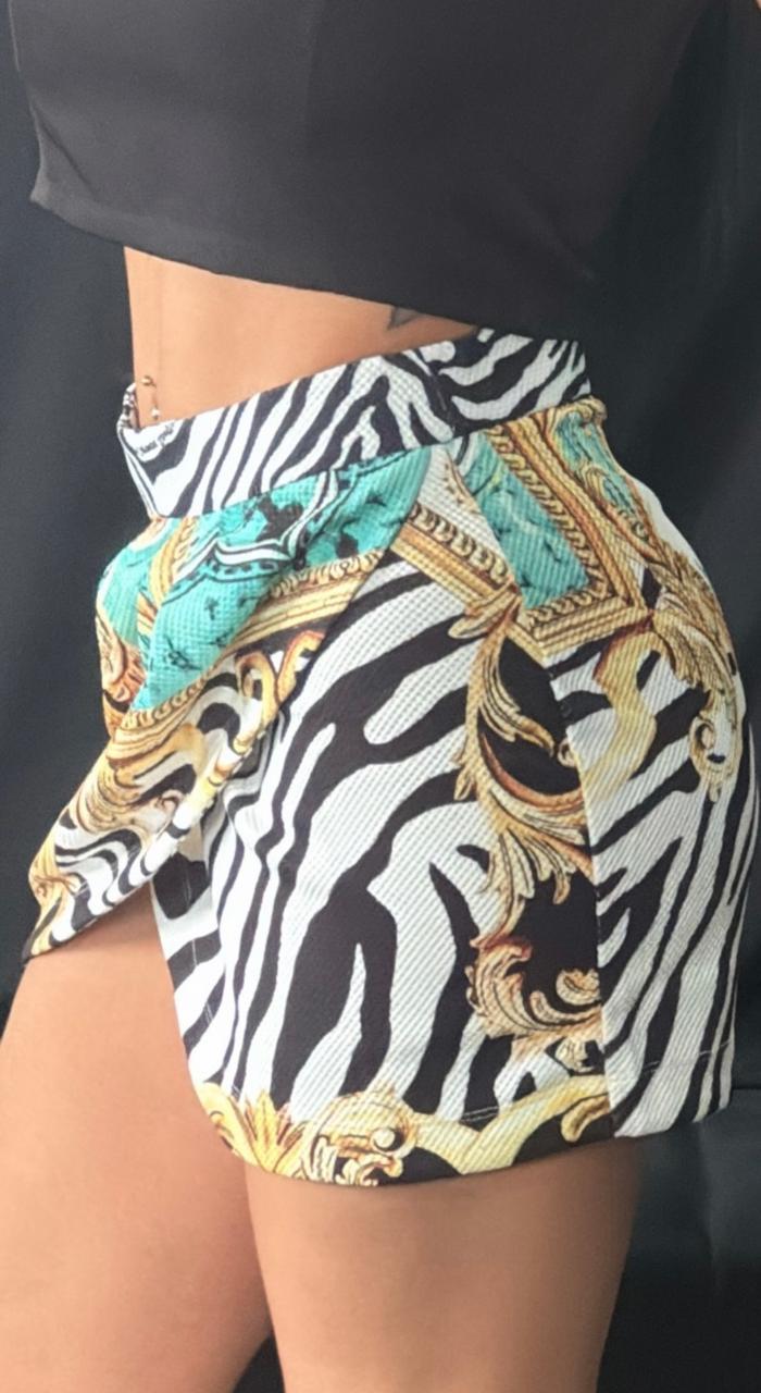 Saia Estampada CARMEN STEFFENS