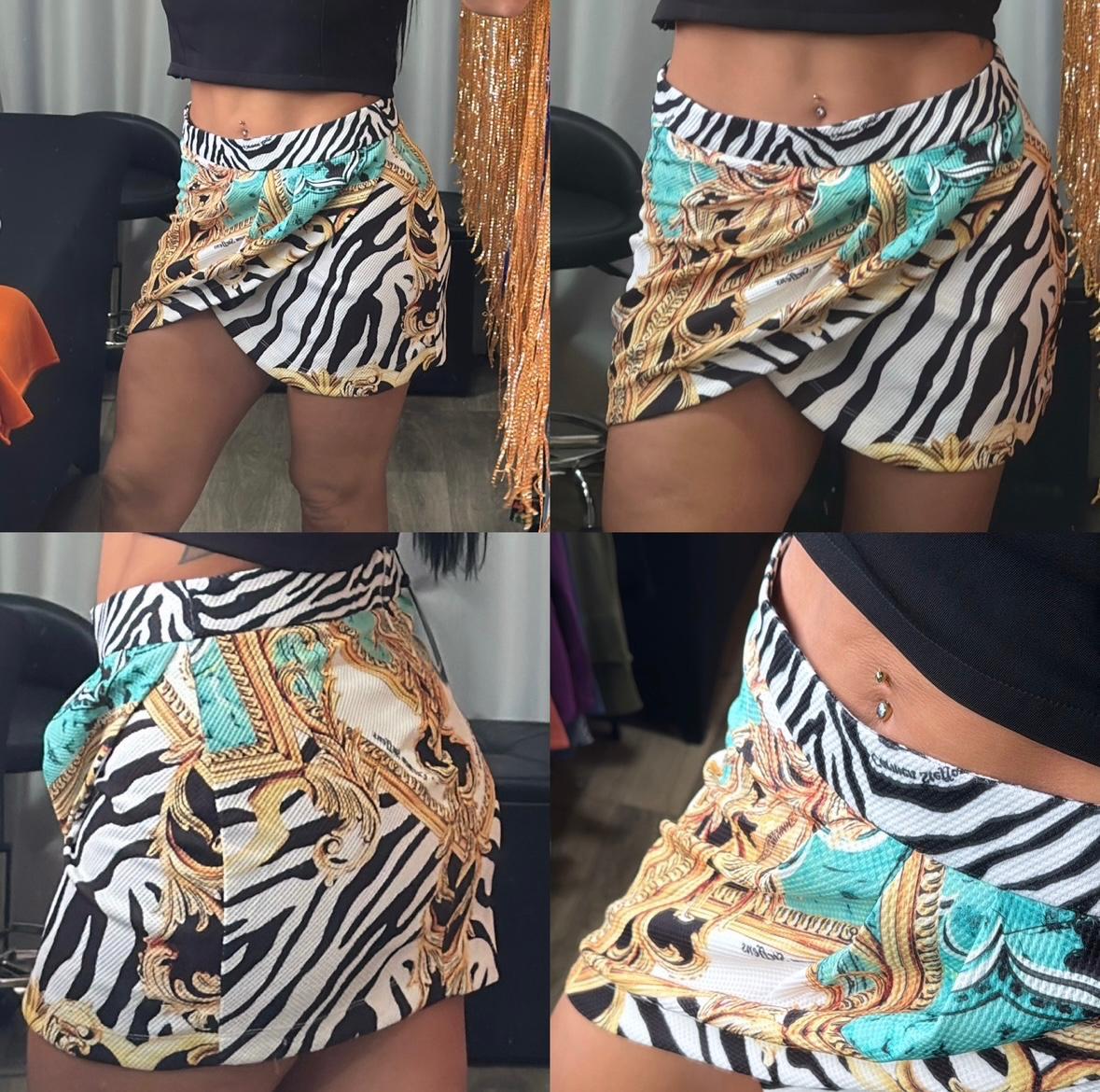 Saia Estampada CARMEN STEFFENS