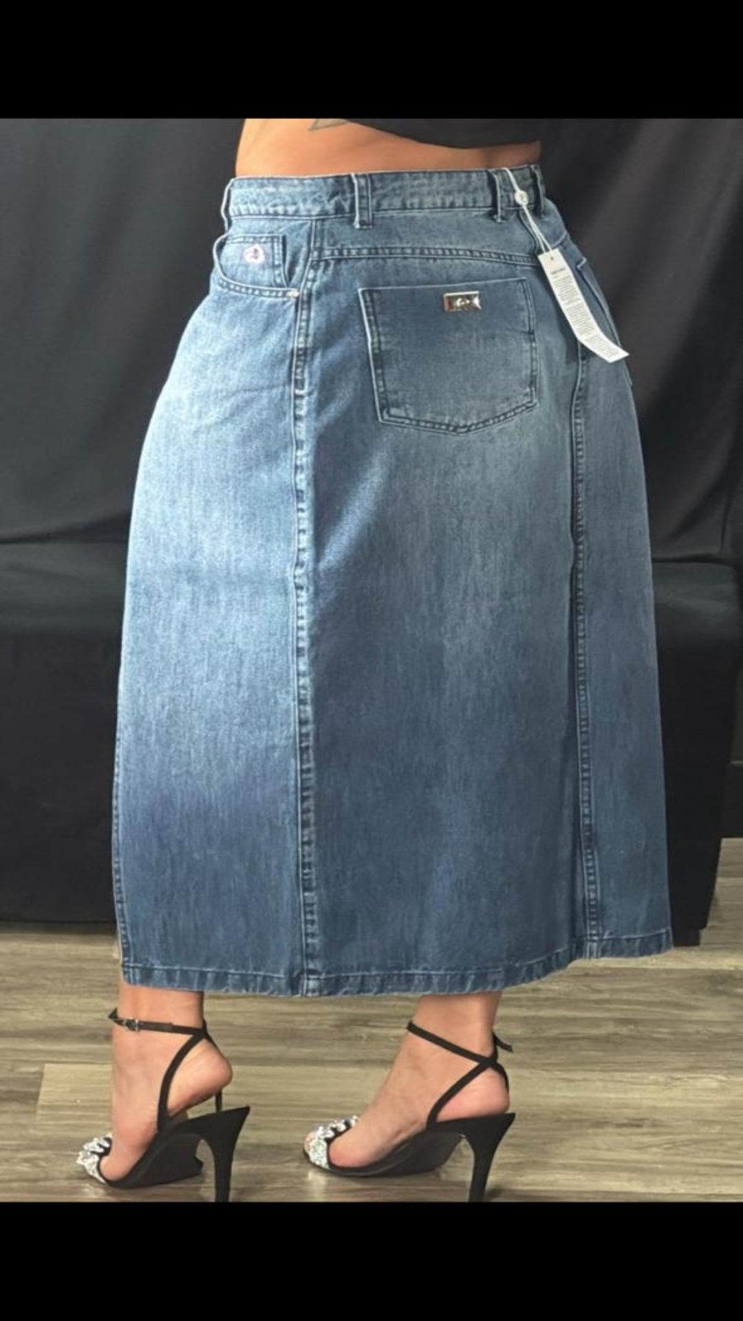 Saia Maxi Jeans CARMEN STEFFENS