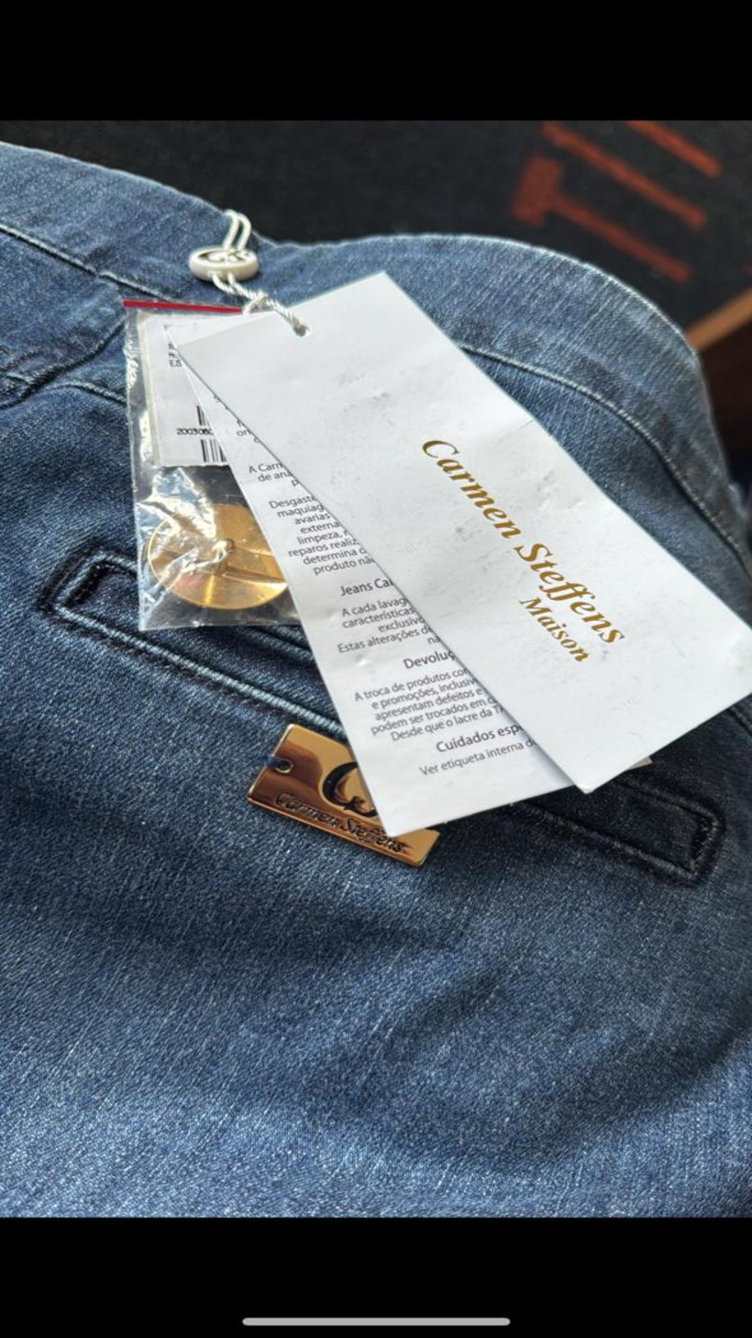 Saia Maxi Jeans CARMEN STEFFENS