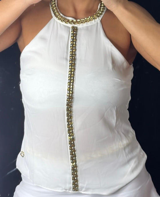 Blusa + Aplicação CARMEN STEFFENS