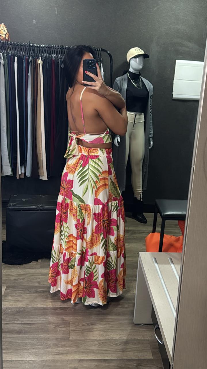 Conjunto Saia + Top