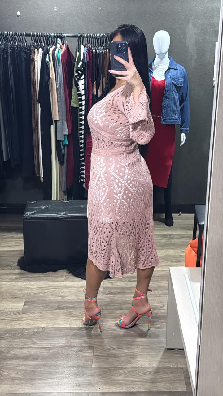 Blusa Tricô Longa