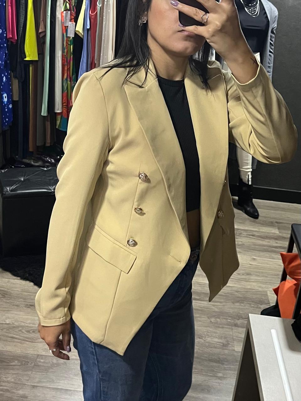Blazer Botão Dourado