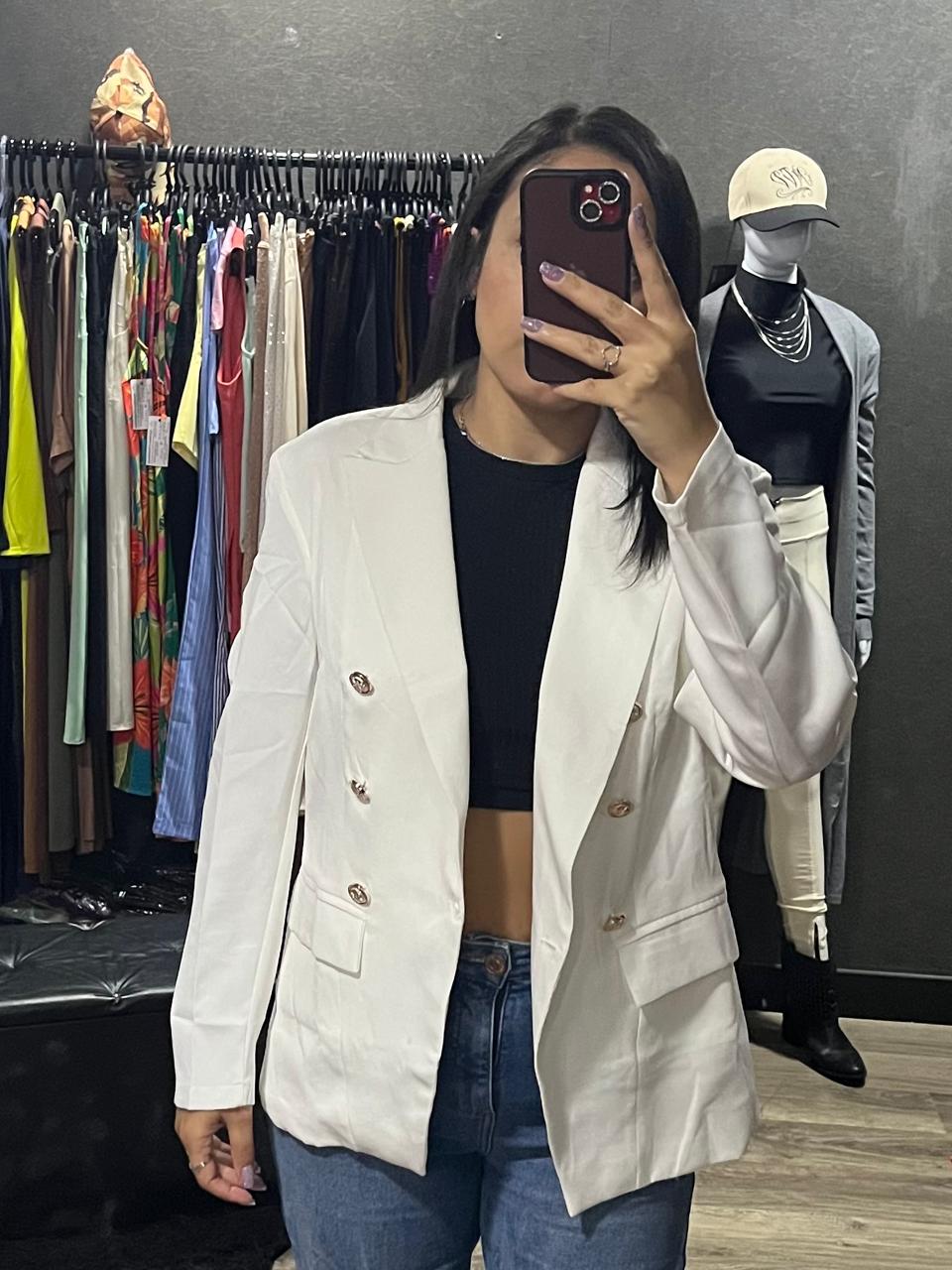 Blazer Botão Dourado