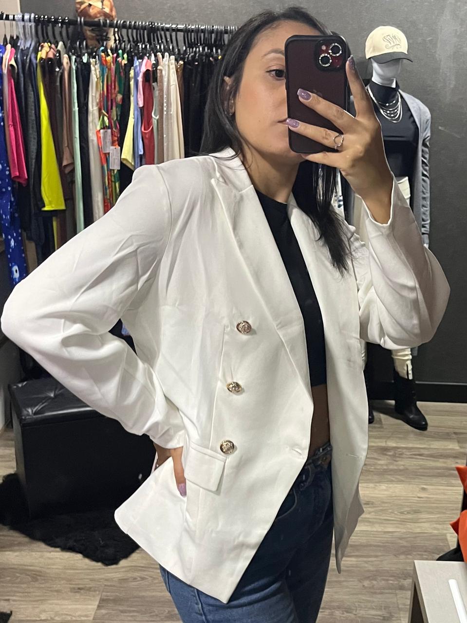 Blazer Botão Dourado