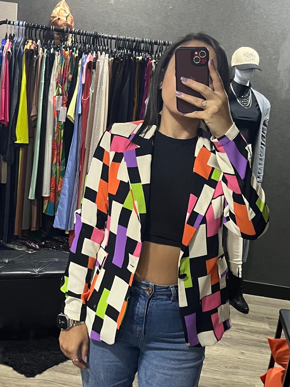 Blazer Colorido