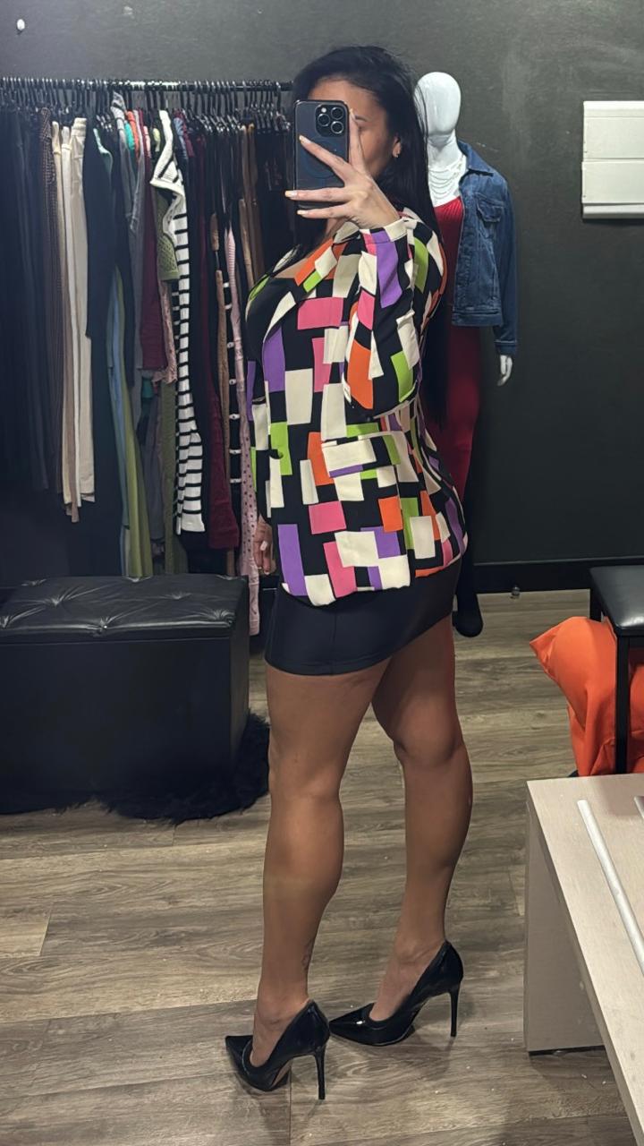 Blazer Colorido
