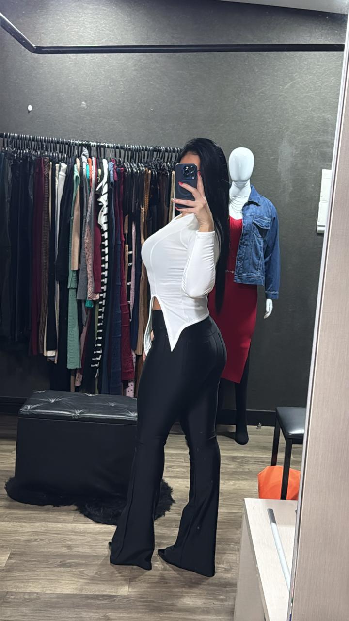 Blusinha Recorte Flanelada