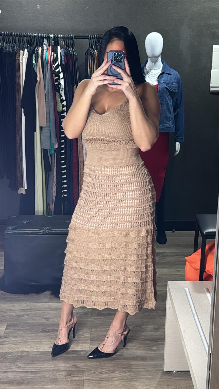 Vestido Tricô