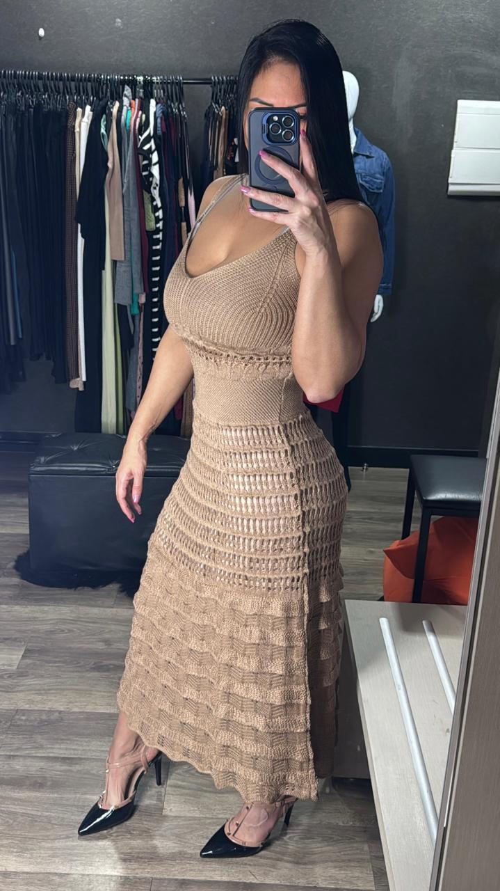 Vestido Tricô