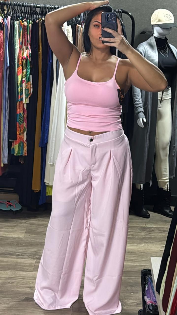 Calça Maxi Pantalona