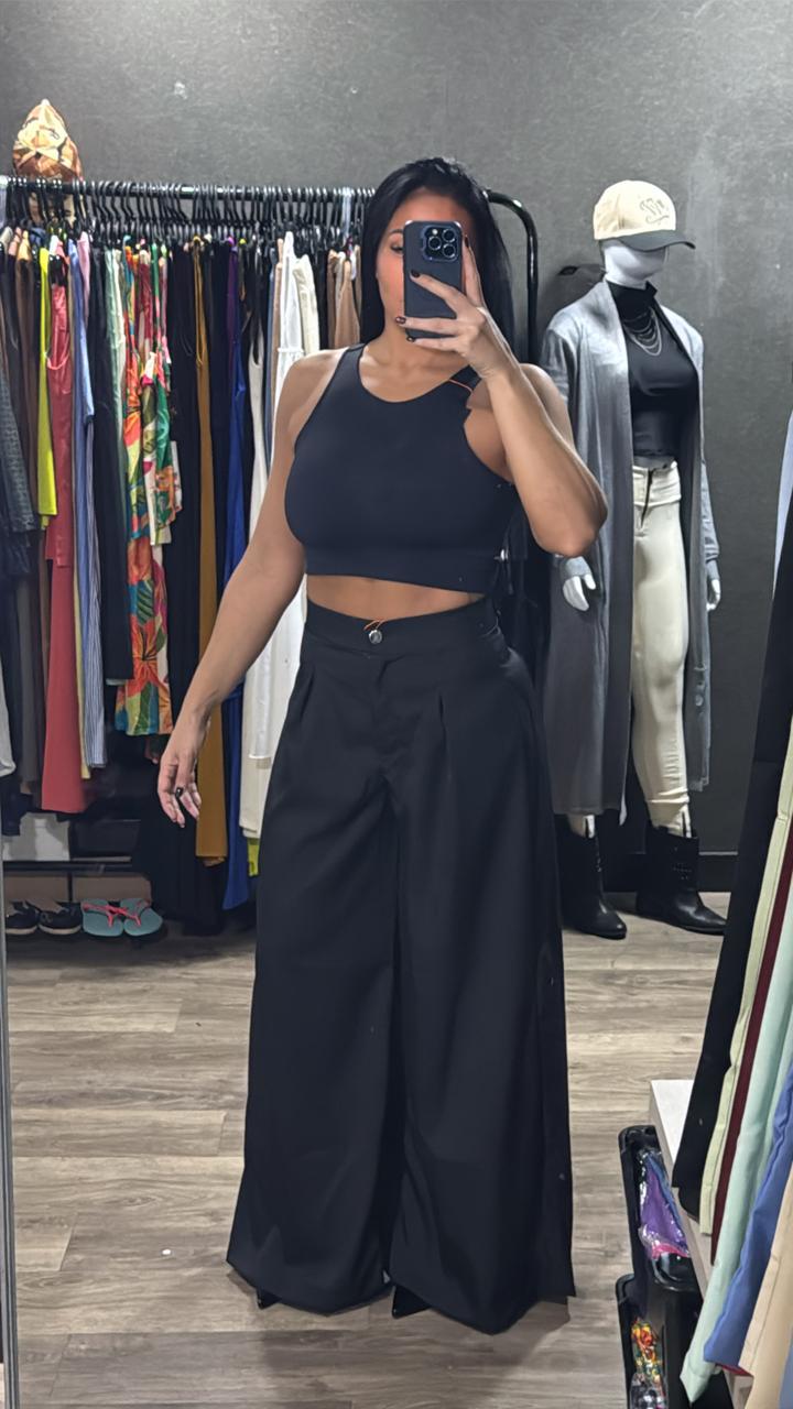 Calça Maxi Pantalona