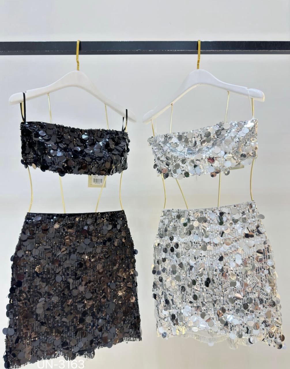 Conjunto Paitê Saia + Top Faixa