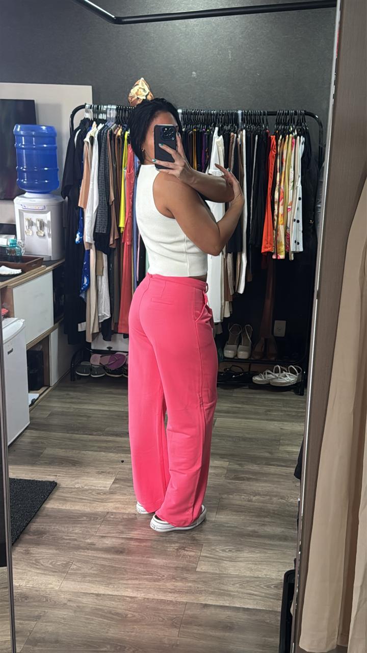 Calças Alfaiataria Moletom