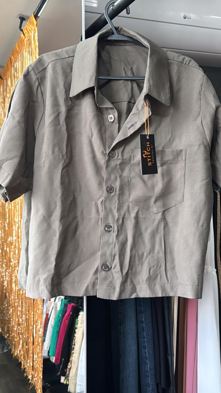 Camisa Cropped