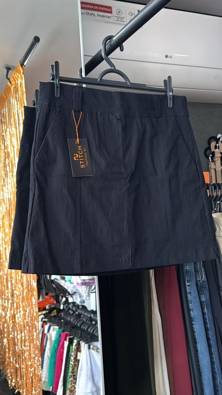 Shorts/Saia Com Passante Cinto