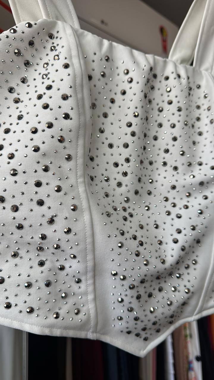 Cropped Strass PluzSize