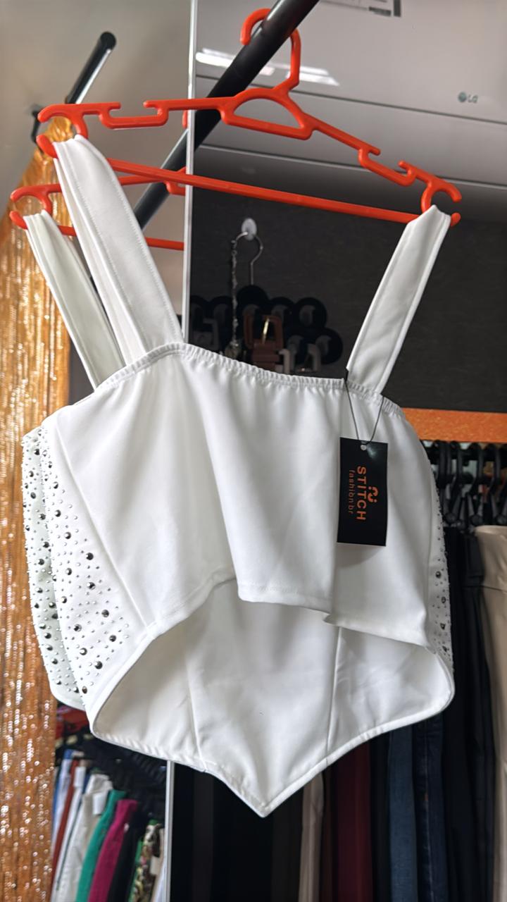 Cropped Strass PluzSize