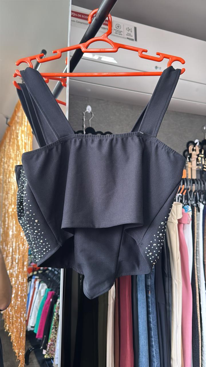 Cropped Strass PluzSize