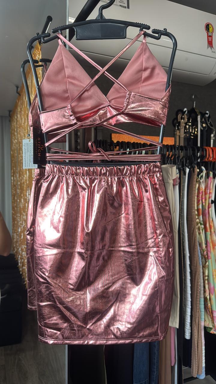 Conjuto Festival Saia + Top