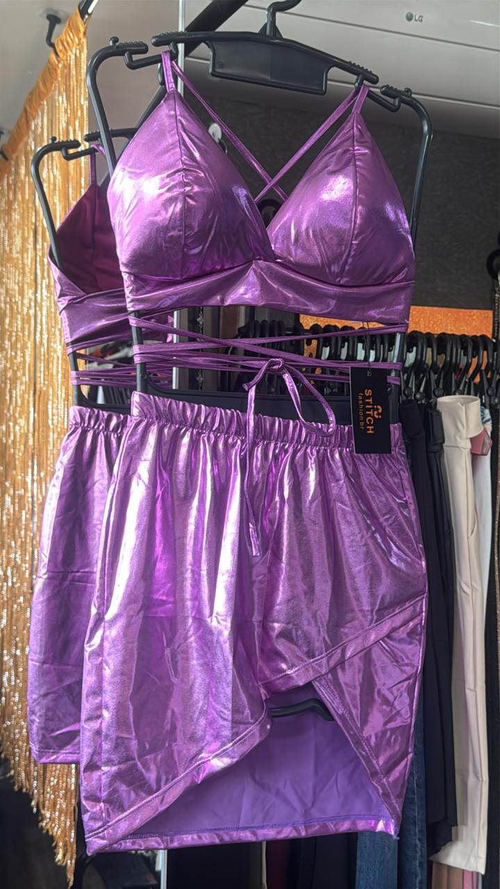 Conjuto Festival Saia + Top