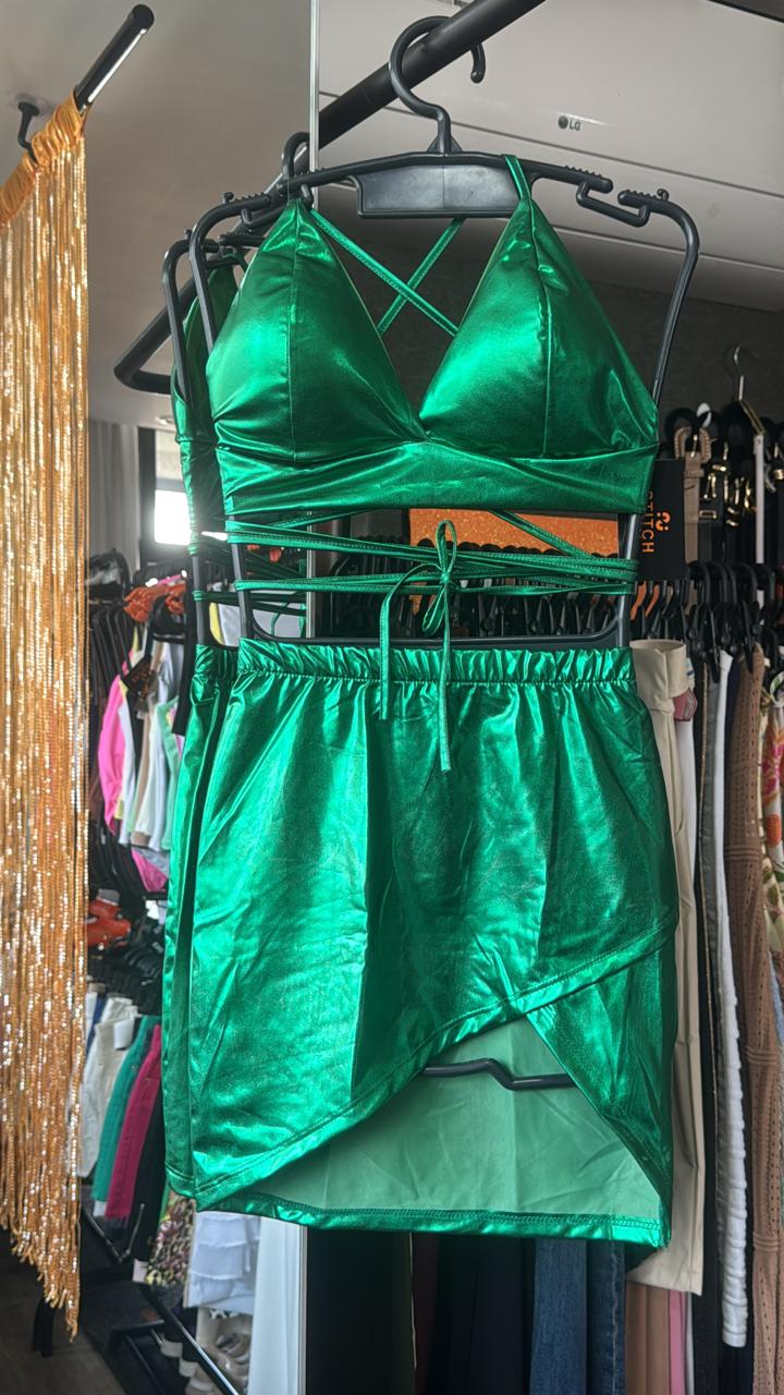 Conjuto Festival Saia + Top