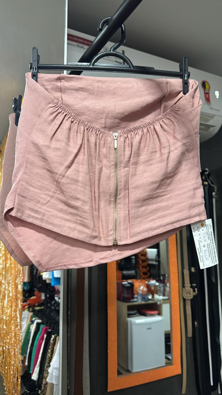 Blusinha Alfaiataria Tomara Que Caia