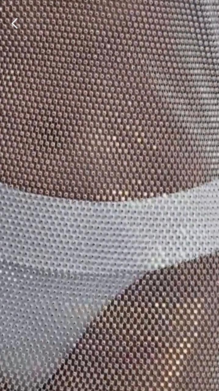 Vestido Tela Franja Lycra c/ Strass