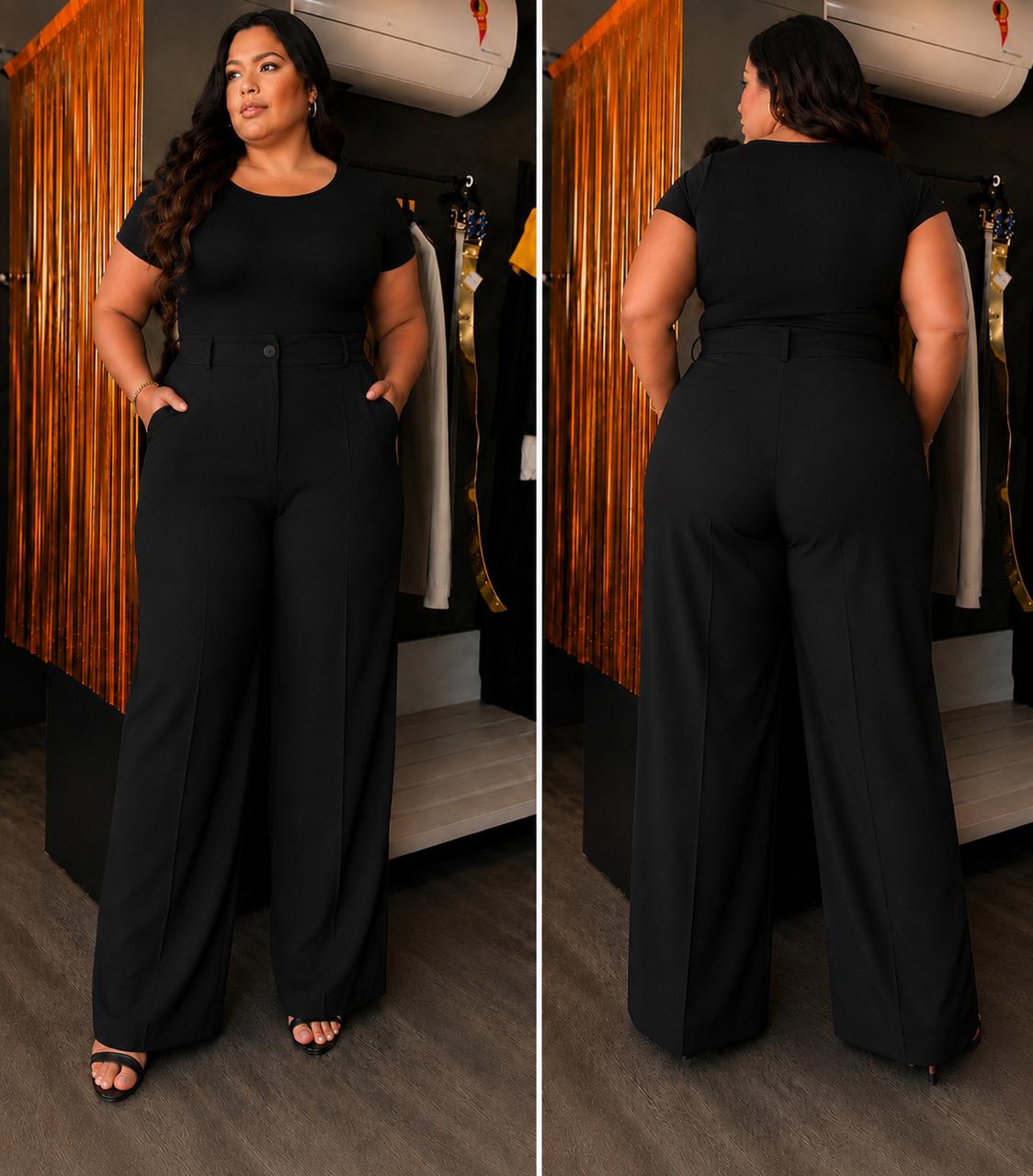 Calça Alfaiataria Plus Size