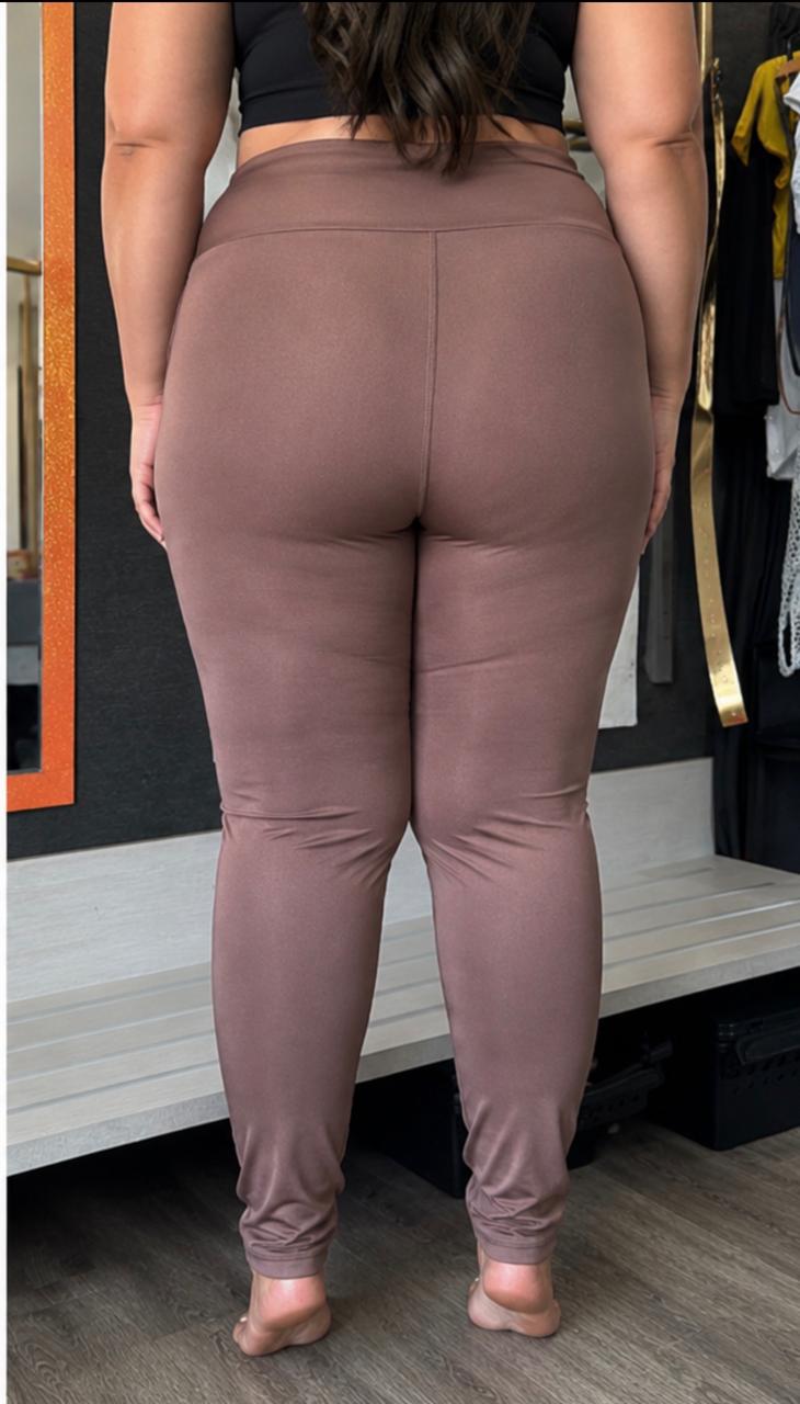 Legging Montaria Flanelada Plus Size