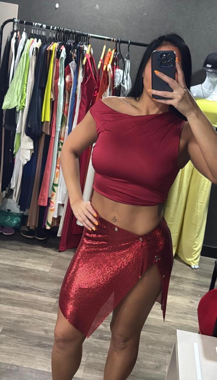 Cropped Elastano