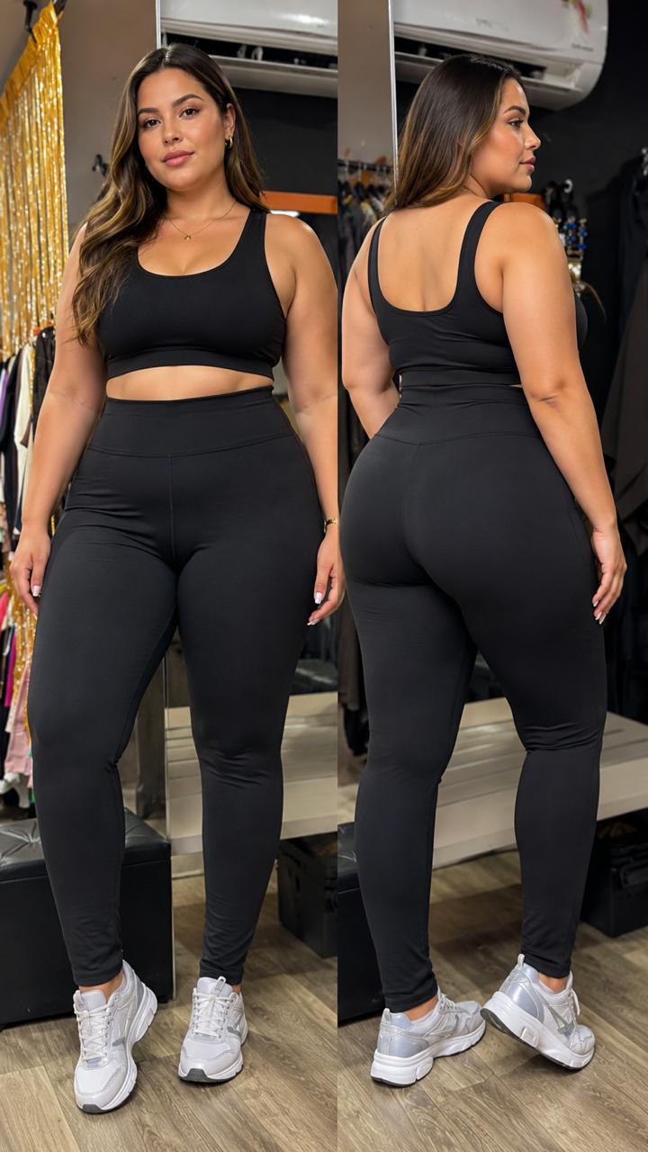 Legging Flanelada Plus Size