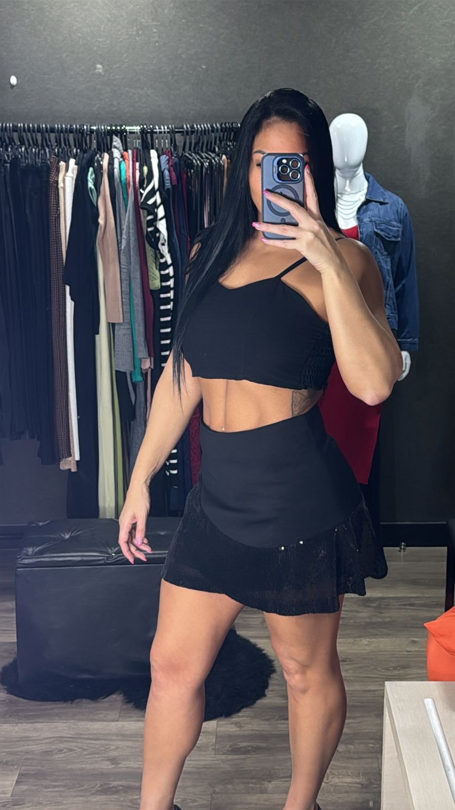 Saia + Aplicação Paitê CARMEN STEFFENS