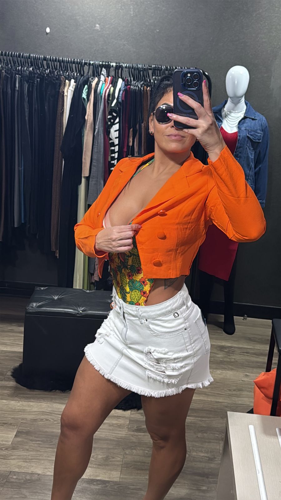 Bolero Com Botão