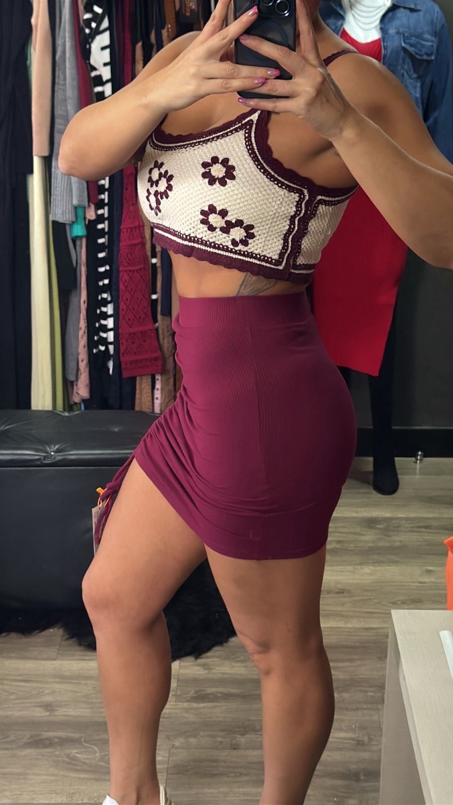 Shorts/Saia Lateral Ajustavel