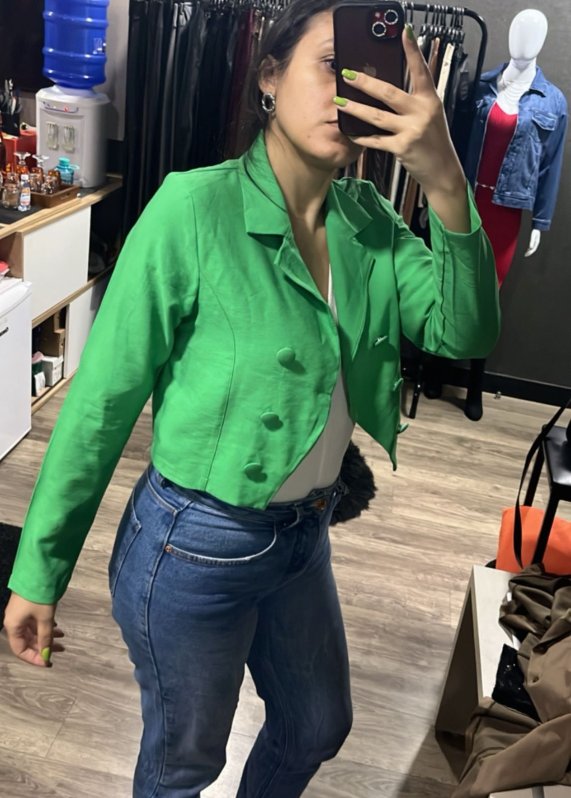 Bolero Com Botão