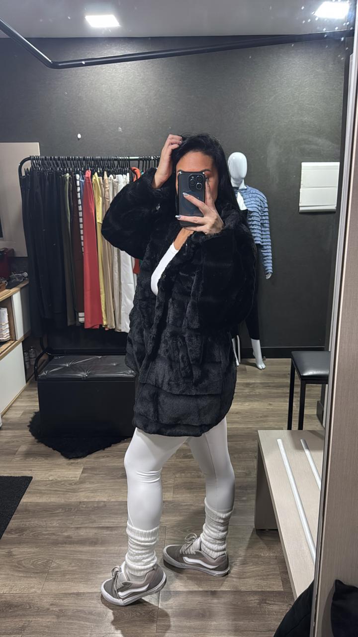 Casaco Pêlo Sintetico