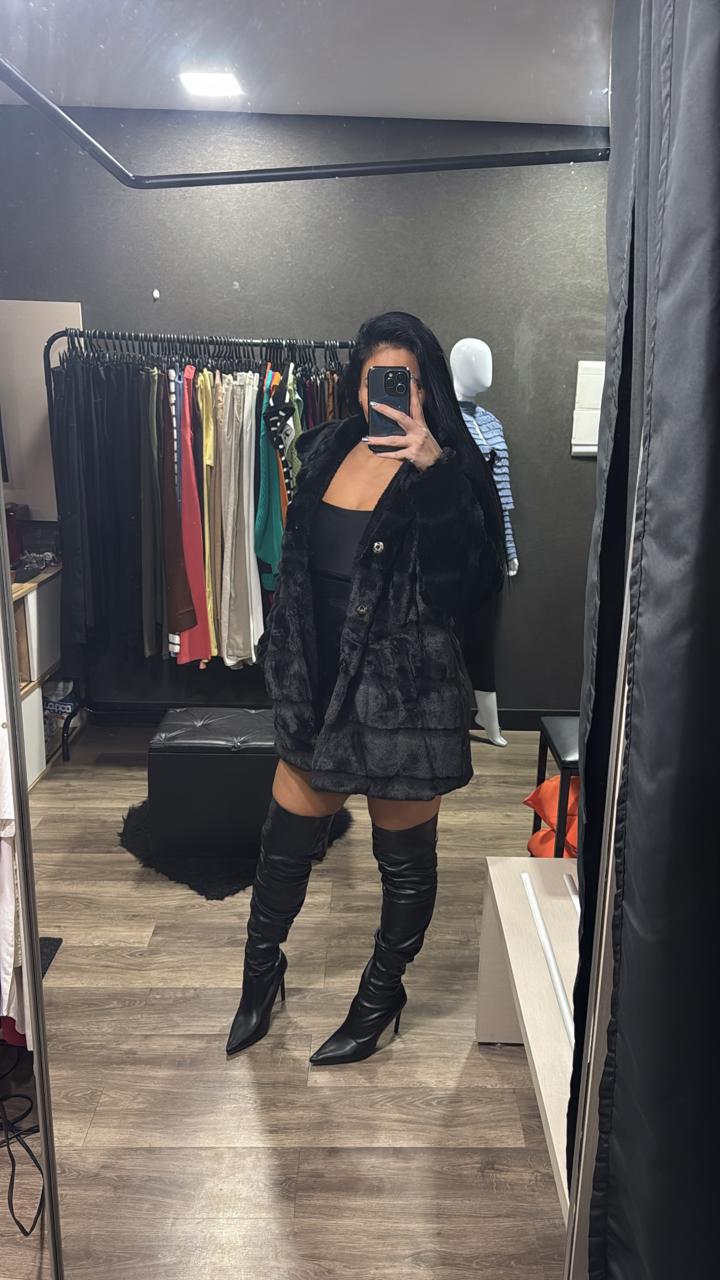 Casaco Pêlo Sintetico