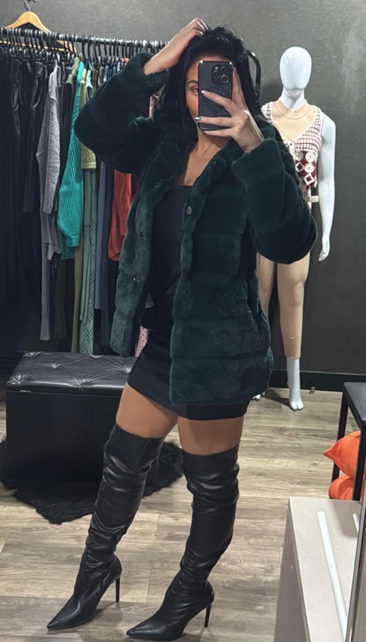 Casaco Pêlo Sintetico