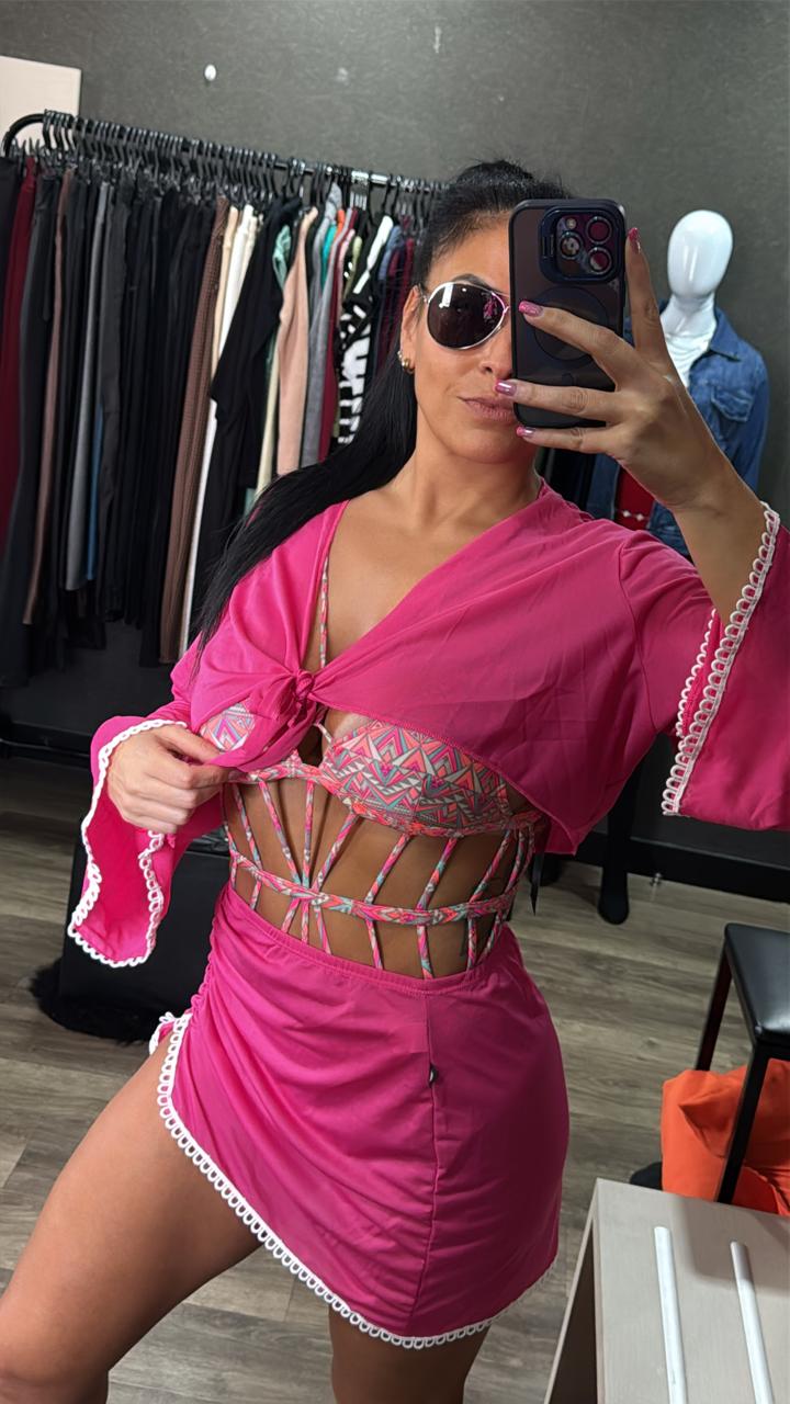 Conjunto Saída De Praia